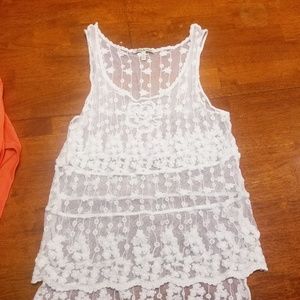 charlotte russe white tank